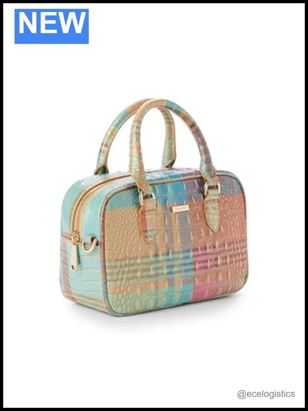 Leather Satchel Purse with Adjustable Crossbody Strap